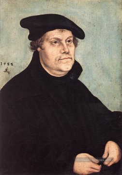  art Peintre - Portrait de Martin Luther Renaissance Lucas Cranach l’Ancien